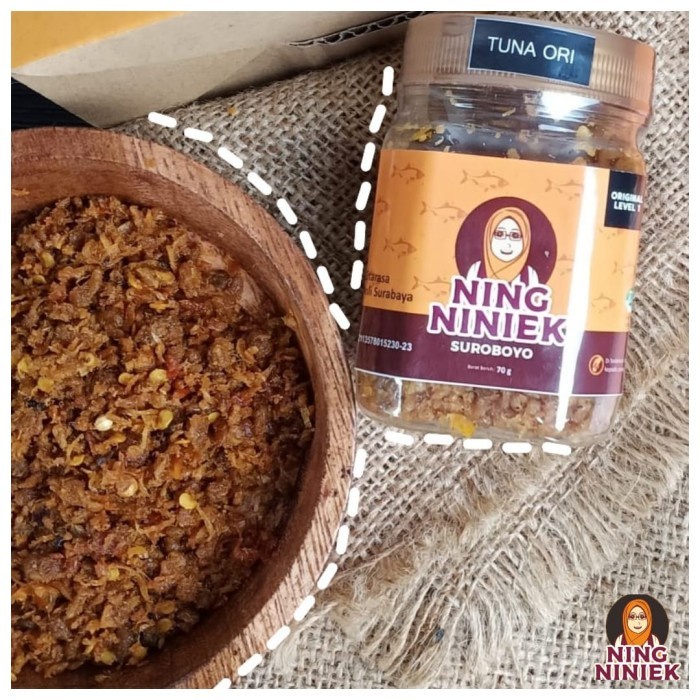 

(Good) ABON SAMBAL TUNA NING NINIEK / ABON SAMBEL TUNA KHAS SURABAYA 70 GR