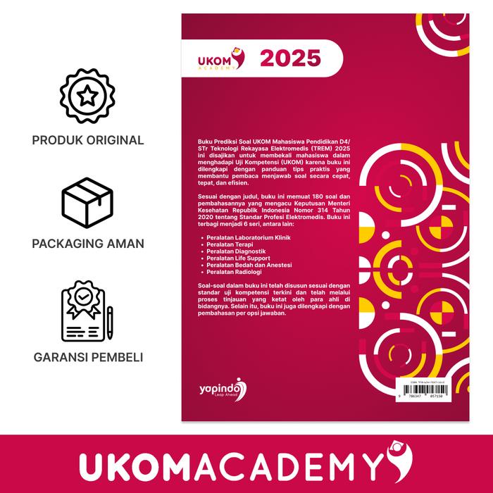 

terbaru !!! ukom academy buku prediksi soal ukom mahasiswa pendidikan d4/str teknologi rekayasa