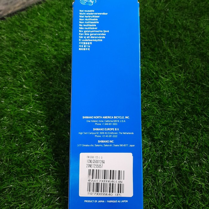 CHAIN / RANTAI SHIMANO CUES EP8 CN-LG500 9/10/11 SPEED 126L LINKGLIDE