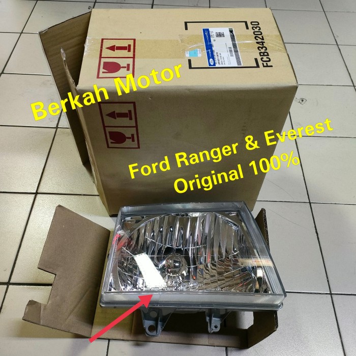 Head Lamp Lampu Besar Ford Ranger Everest 2004 2006 Genuine