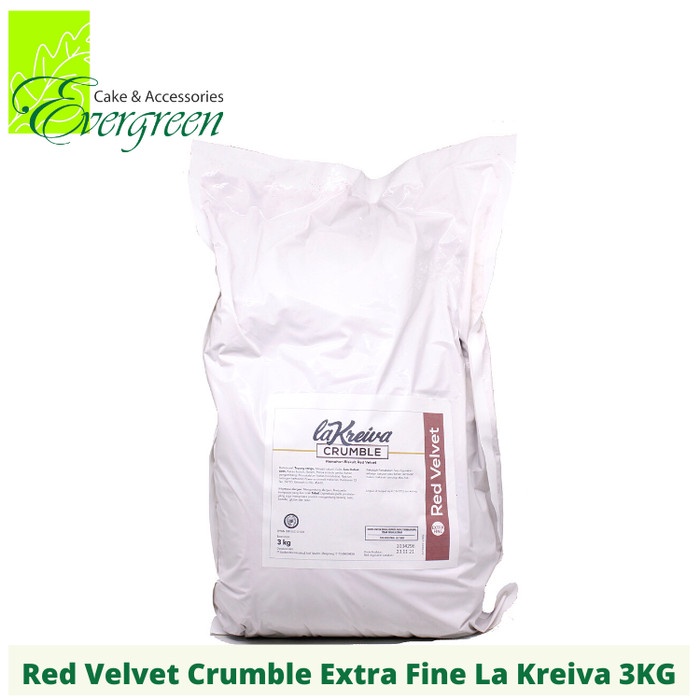 

Sale Terbatas La Kreiva Red Velvet Crumble Extra Fine 3Kg Aman