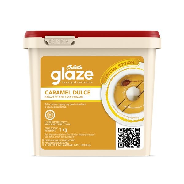 Promo Terbatas Colatta Dip Glaze Caramel Dulce 1 Kg Aman