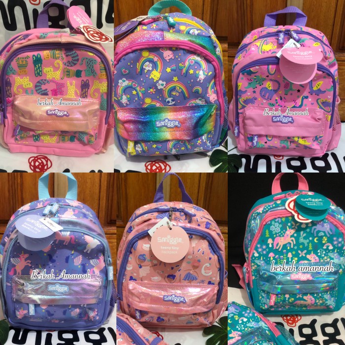 Smiggle Teeny Tiny Backpack Original/Tas Smiggle Original -Gratisongkir