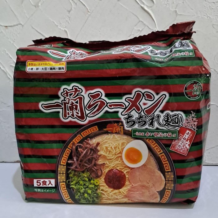 

Ichiran Ramen Noodles Isi 5 Pack