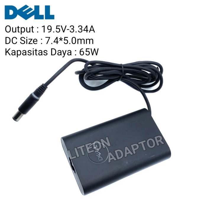 ADAPTOR CHARGER LAPTOP DELL INSPIRON 300M 500M 510M 6000 OVAL TERLARIS