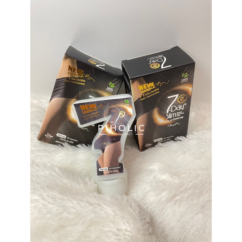Beauty 7-Day 7Day /7 Day Slim Original / 7 Day Slim Platinum Jamin Original 100% - Seven Day Slim