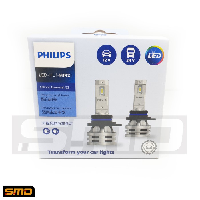 Lampu Led Philips Essential H11/Hb3/H7/H4 Mobil
