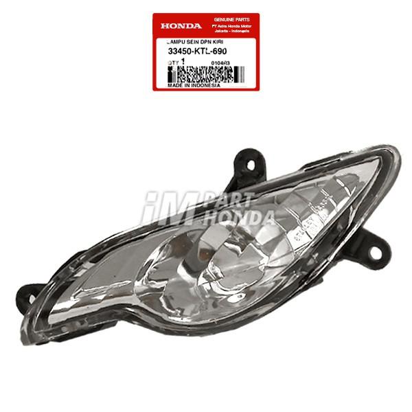 33450-KTL-690 Lampu Sein Riting Depan Kiri Supra Fit New