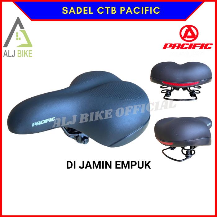 PACIFIC Sadel Jok Sedel Sepeda CTB Gunung Lipat Pederal Universal