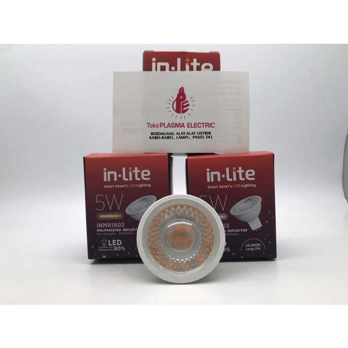 IS NEW LAMPU MR16 MR 16 INLITE IN-LITE 5W 5 W 5WATT 5 WATT