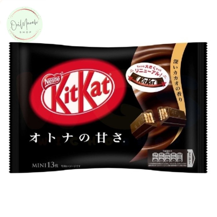 

Coklat Kitkat Mini Jepang Kit Kat Japan Green Tea White Dark Chocolate Best Seller