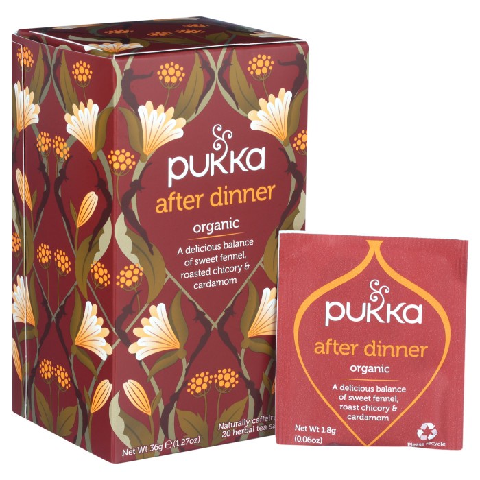 

Pukka Herbs Tea After Dinner 20 X 1.8 Gram