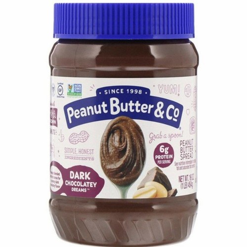

Selai Peanut Butter & Co Peanut Butter Spread Dark Chocolate 454 Gram