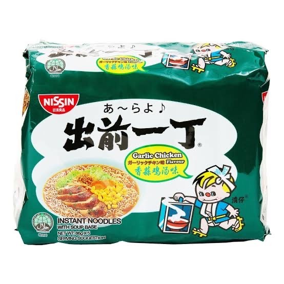 

Nissin Instant Noodle Chu Qian Yi Ding Garlic Chicken