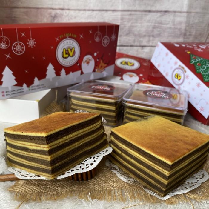 

Kue lapis legit coklat mini 10x10cm