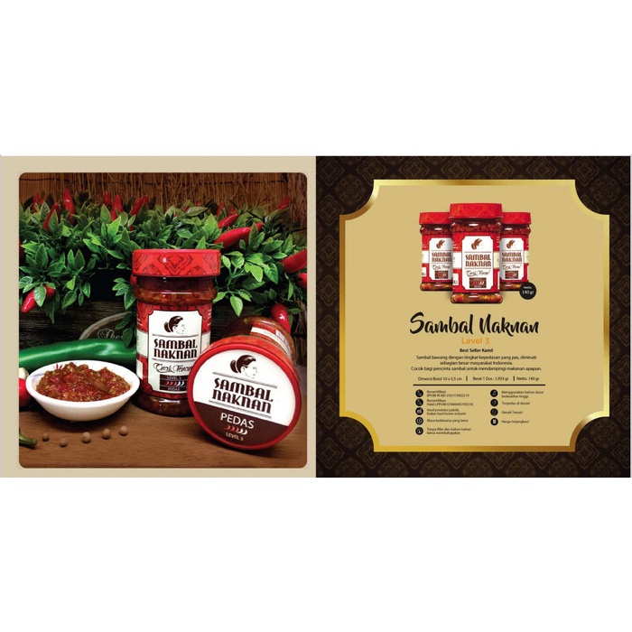 

Sambal Naknan Bawang Level 3 (Pedas) ~ Tingkat Pedas 20.000 SHU
