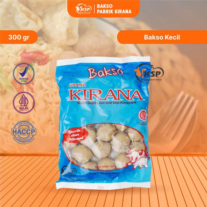 

Bakso Kecil Grand Kirana Isi 25 Berat 300Gram Umur Penyimpanan 6 Bulan Rebus Goreng Panggang Daging