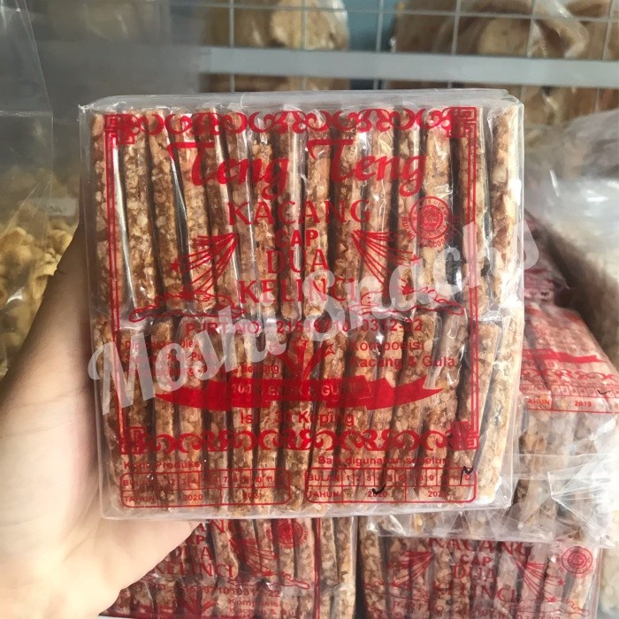 

Teng Teng Kacang Cap Dua Kelinci isi 30 Asli Bangka / TengTeng Manis Nugat Nougat Gula