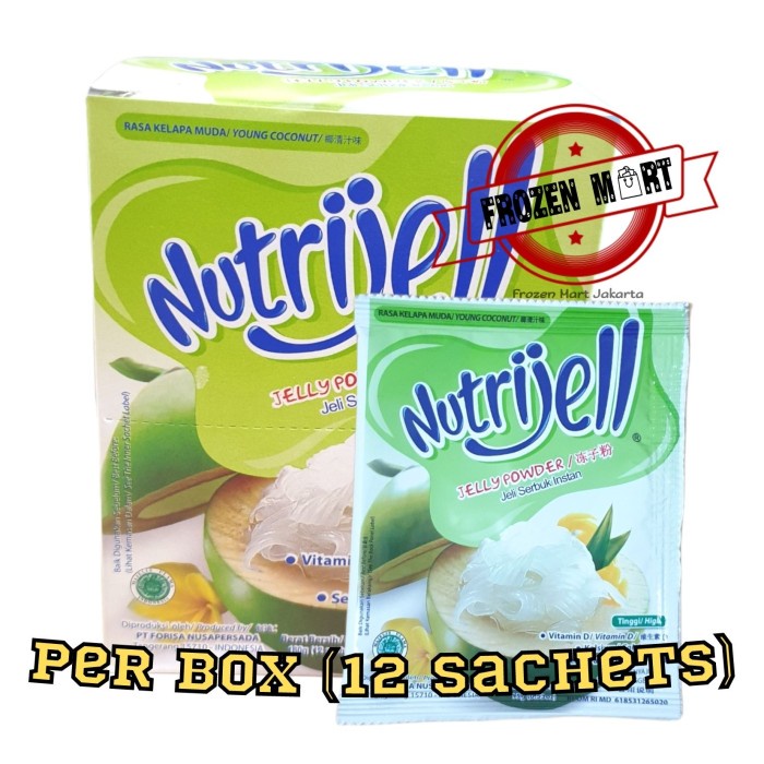 

NUTRIJELL Kelapa Muda / Agar Agar Instant / Konnyaku Jelly Powder 15 G