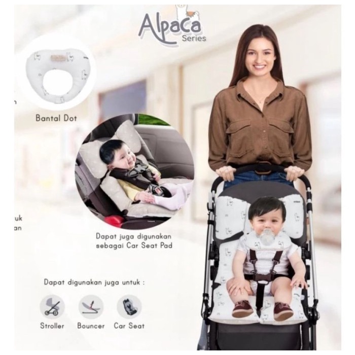 Omiland Alas Stroller + Bantal (Alas Stroller Bayi)
