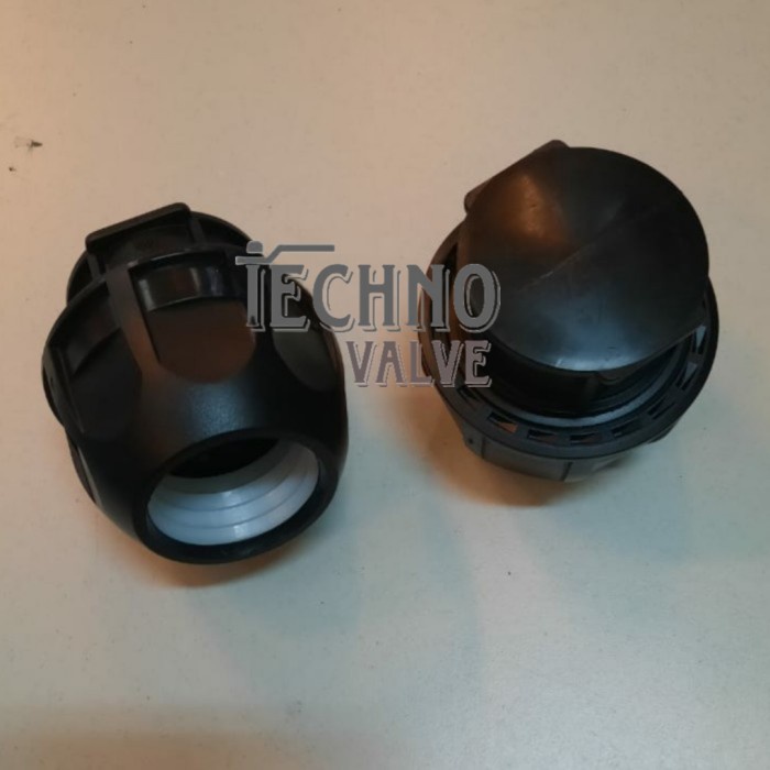 (Best) END CAP / TUTUP DOP PIPA HDPE 2" INCH 63MM