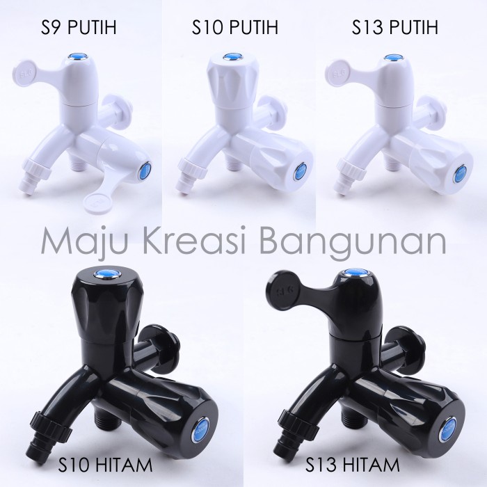 Terlaris Kran Cabang Pvc Shower New Soligen Keran Double Plastik