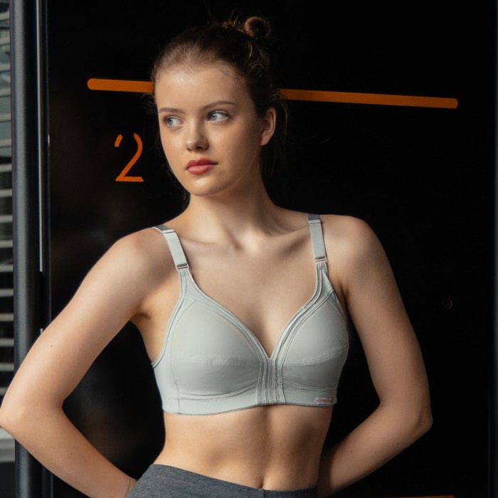 Sorella Active Bra Sport Basic N15-2907 - Grey Best Quality