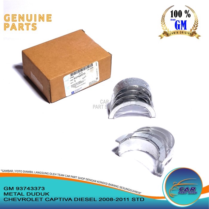 Metal Duduk Chevrolet Captiva Diesel 2008-2011 Std