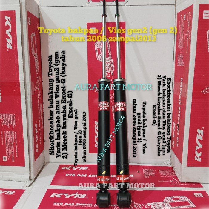 Shockbreaker Belakang Toyota Yaris/New Vios Gen 2 Merk Kayaba Excel-G
