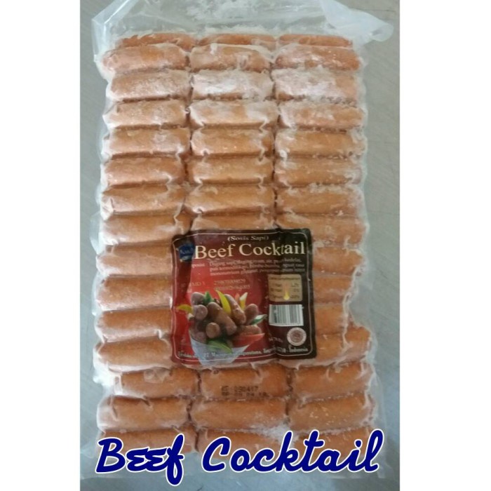 

Sale Terbatas Kanzler Kiloan: Beef Cocktail Aman