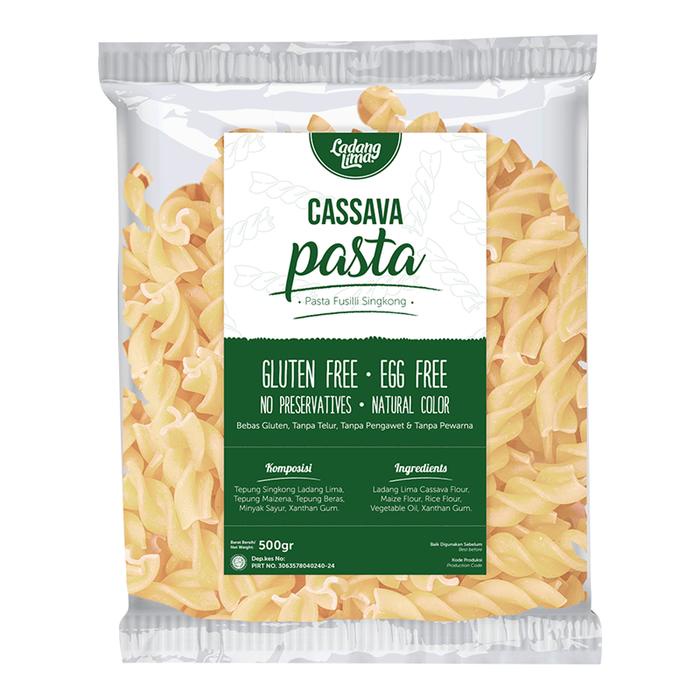 

Wdo - Pasta Fusilli 500G - Pasta Gluten Free Ladang Lima