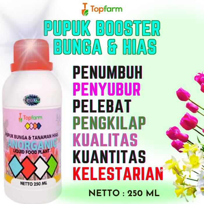 Pupuk Bunga Hias - Pupuk Tanaman Hias - Pupuk Pelebat Bunga - Booster Tanaman Hias Cepat Berbunga /