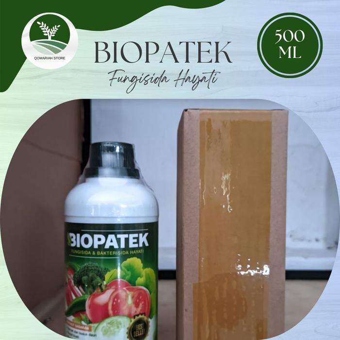 BIOPATEK 500ML Pupuk fungisida busuk buah kakao - Obat semprot anti rontok tanaman kakao PALING