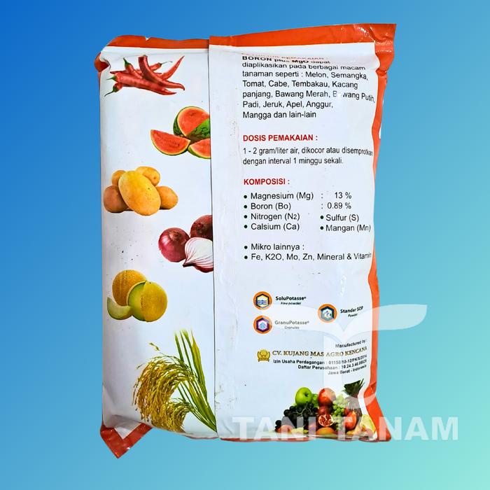 PUPUK JURAGAN BORON PLUS MgO MICRO FERTILIZER JURAGAN 1 KG