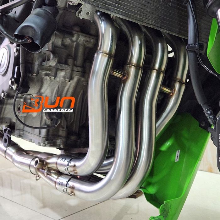 Leovince GP CORSA EVO SHORT Original Fullsystem ZX25R ZX 25R 2 midpipe