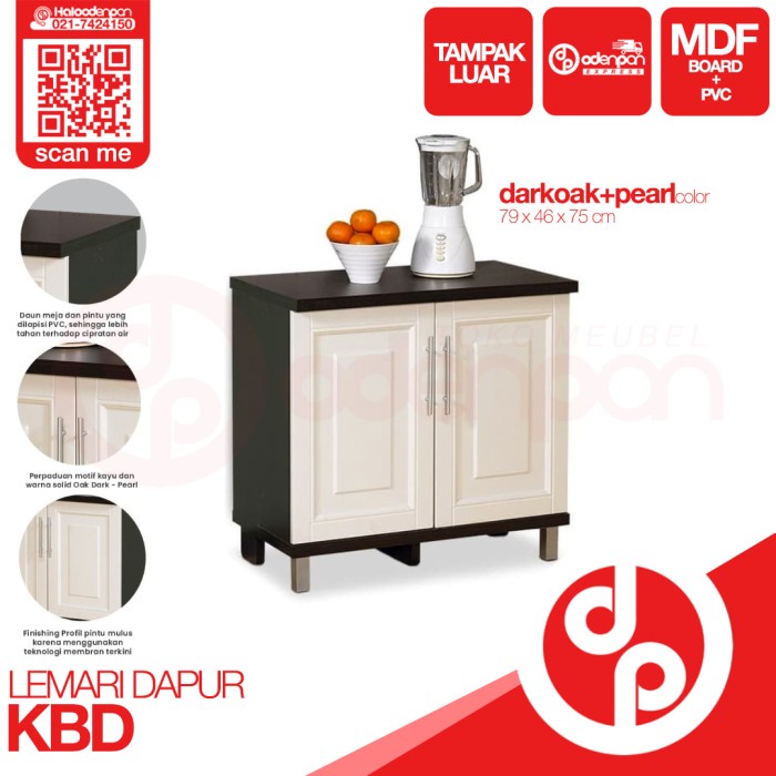 Kitchen Set / Rak Dapur Buffet Olympic Mutiara 2 Pintu Kbd - [Odenpan]