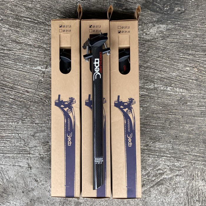 Berkualitas Seatpost Carbon 27.2 Deda Elementi Original