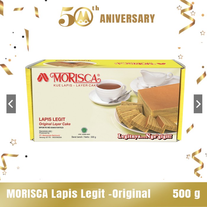 

Morisca Lapis Legit Original 500gr