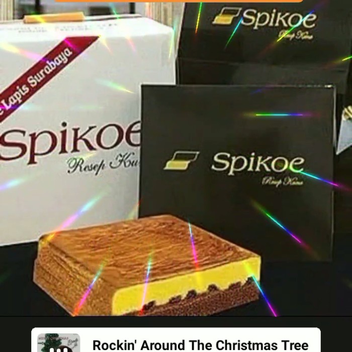 

Spikoe Besar 30x30 cm ( Lapis Surabaya )