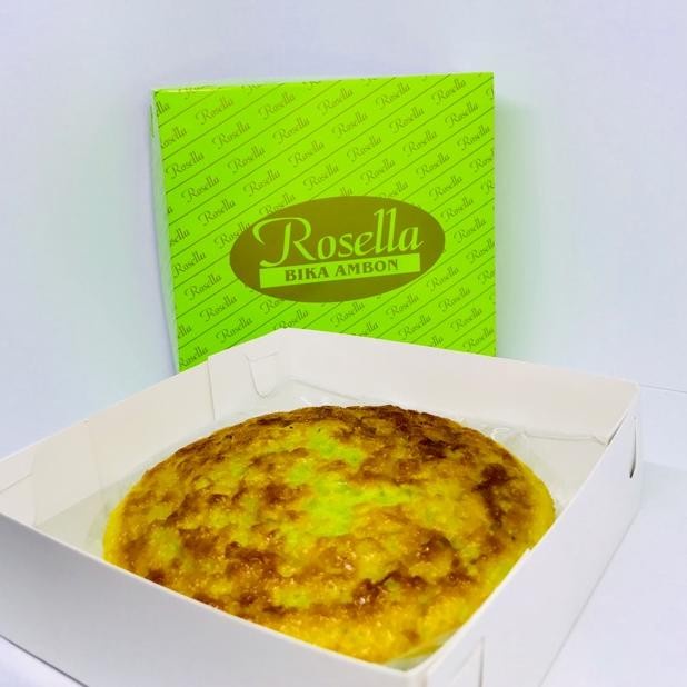 ENAK Bika Ambon Rosella rasa Pandan size kecil