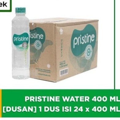 

(BestSeller) air mineral pristine 400 ml 400ml 1 dus PH 8+