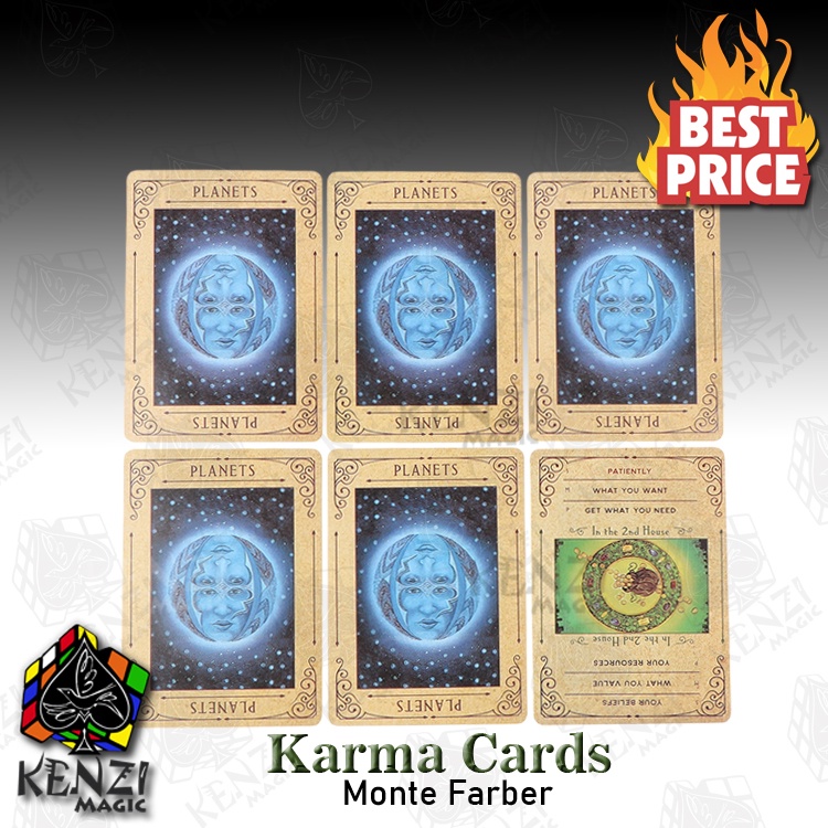{{ Kartu Oracle Karma Cards Monte Farber Oracle Cards Tarot Ready }}