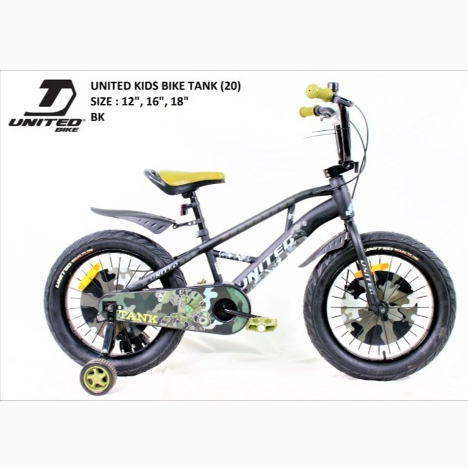 Sepeda Anak - Kids Bike United Tank Kode 967