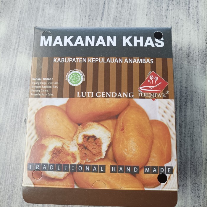 

roti abon tuna luti gendang khas anambas 10pc