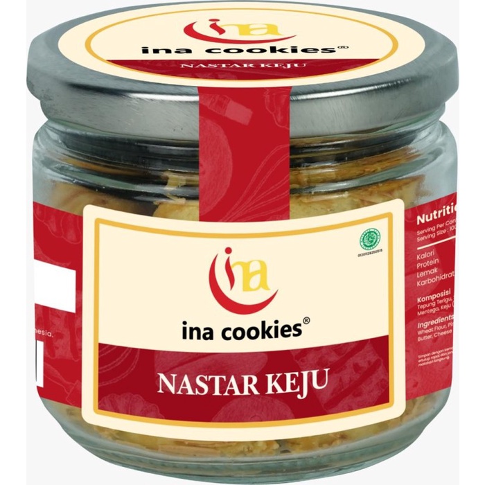 

Ina Cookies Nastar Keju JAR