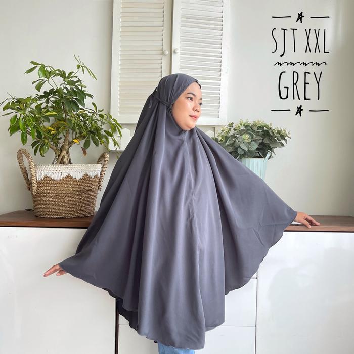 JTTOP" JILBAB BERGO MARYAM WOLFIS SYARI JUMBO XXL