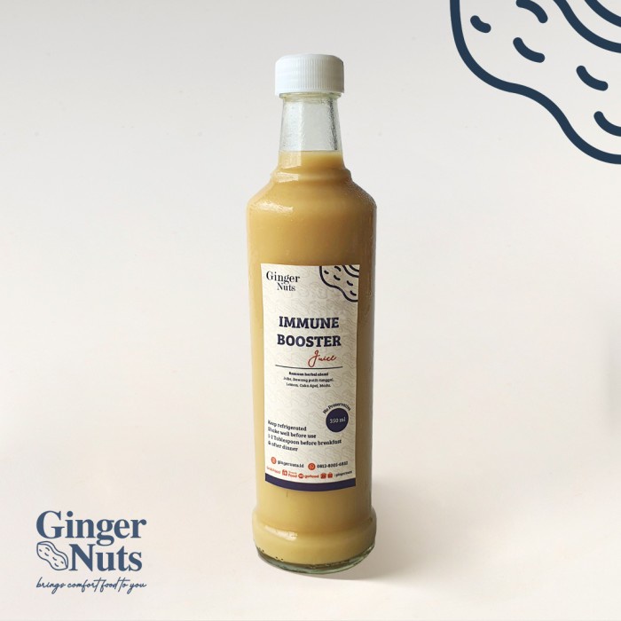 

Immune Booster/Jus Bawang Putih Tunggal Jahe Madu Lemon Cuka Apel