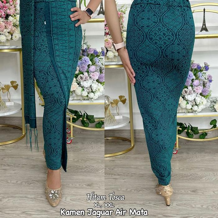 Terbaru Set Kamen Jadi Dan Selendang Jaguar Songket Bordir Bali Rok Bawahan Berkebaya Ready