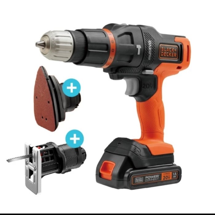 Paling Laris Black+Decker Multi Evo 3 Head Kit - Black And Decker