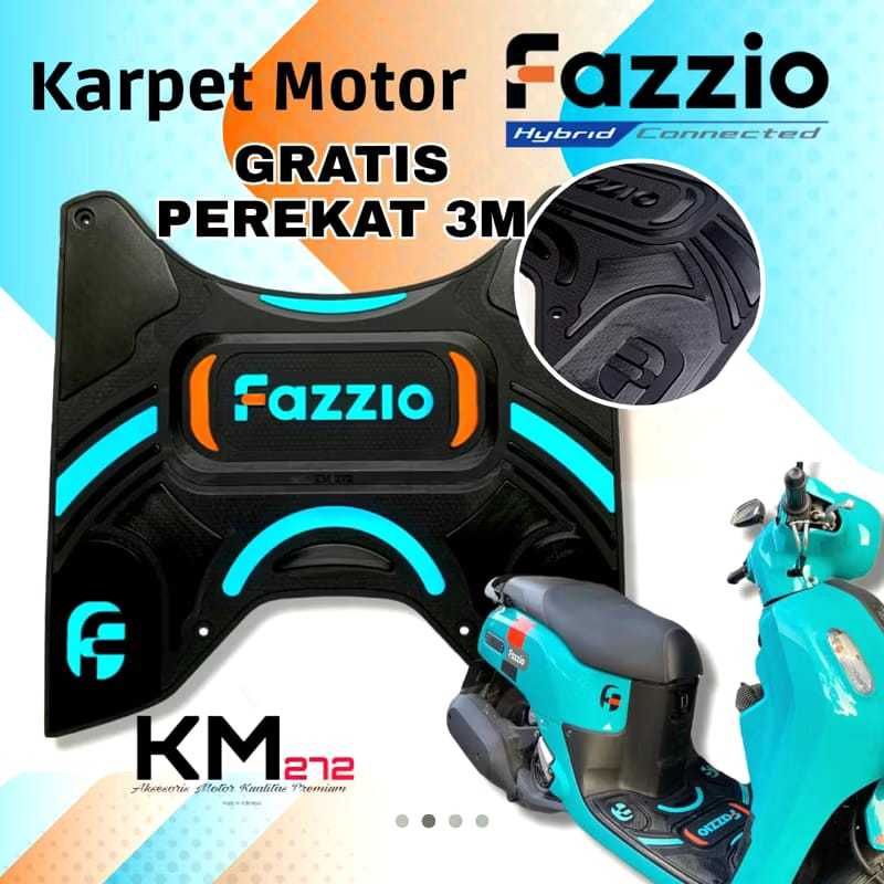 KARPET MOTOR Yamaha Fazio / Pijakan Kaki Motor Yamaha Fazio